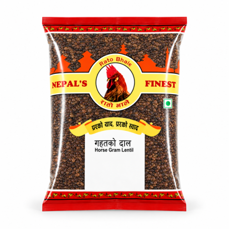 RATO BHALE Kalo Gahat Daal (Black Horse Gram) 20 X 2lbs