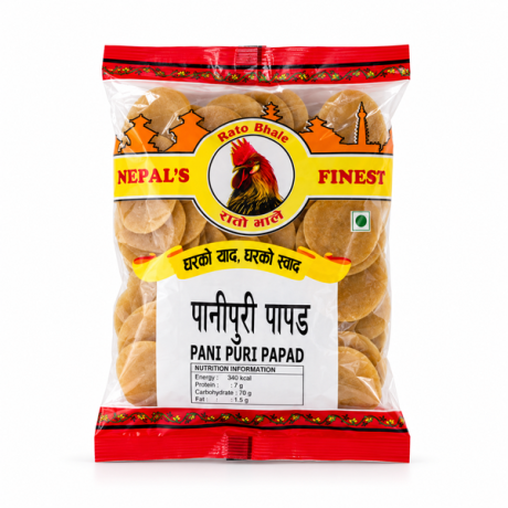 RATO BHALE Unfried Panipuri 60 X 200g