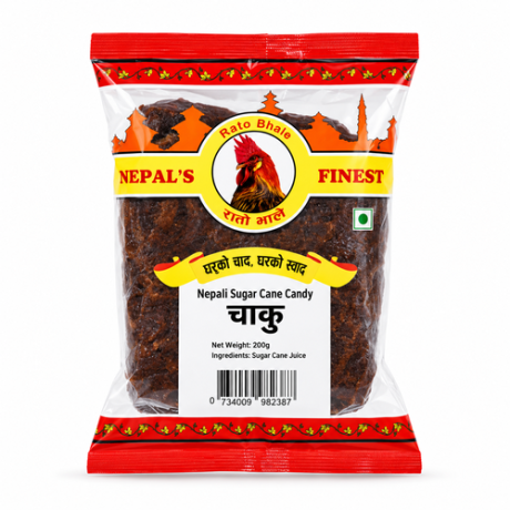 RATO BHALE Chaku (Nepali Sugar Cane Candy) 40 X 200g