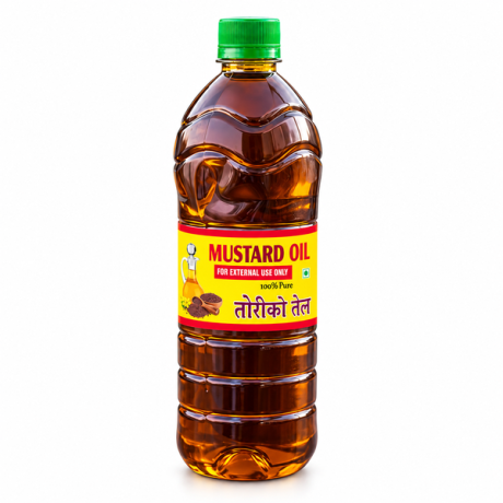 RATO BHALE Mustard Oil 12 X 1 Ltr