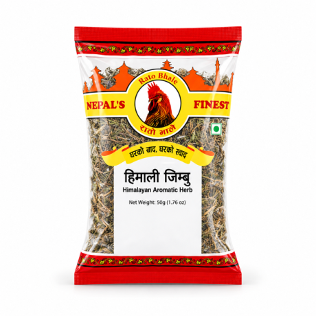 RATO BHALE Jimbu (Himalayan Aromatic Herb) 20 X 50g