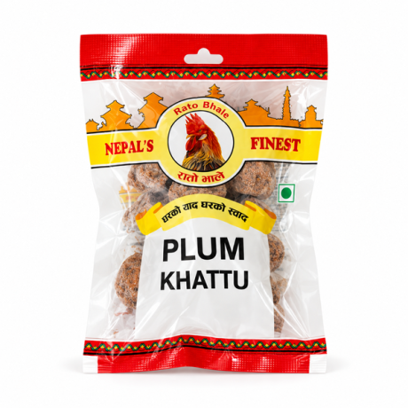 RATO BHALE Lapsi Khattu (Plum Khattu) 20 X 125 gms