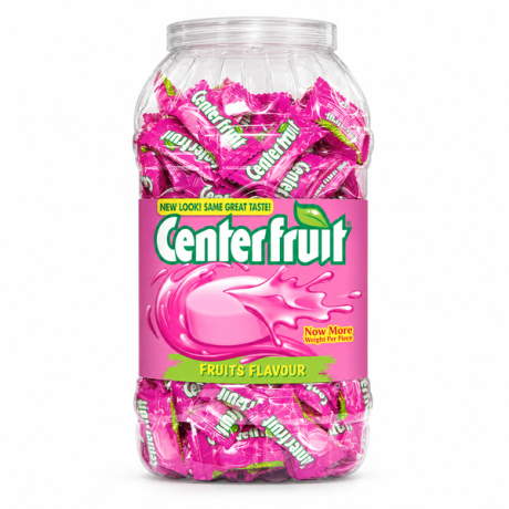 CENTER FRUIT Chewing Gum 16 Jars X 200