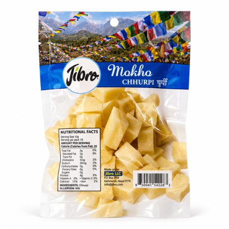 MOKHO Soft Chhurpi (Soft Dried Cheese Candy) 50 X 100g