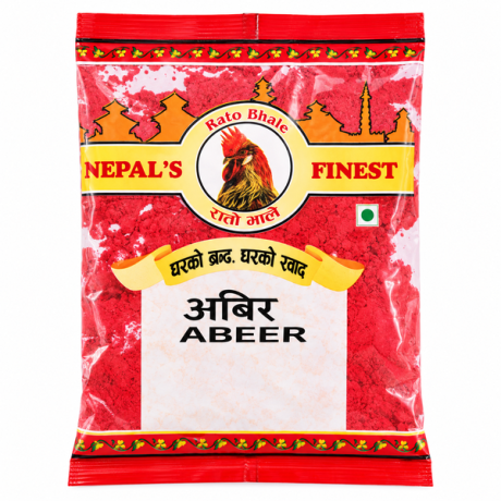 RATO BHALE Abeer (Red Color) 50 X 100g
