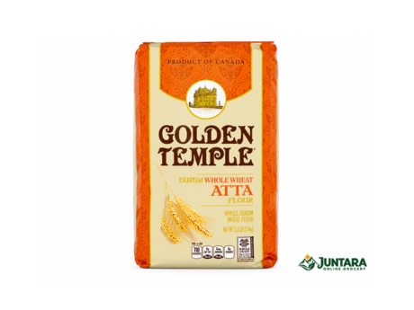Golden Temple Whole Wheat Atta 10 x 5 5 lb