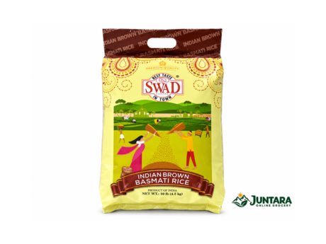 Swad Brown Basmati Rice 4 x 10 lb