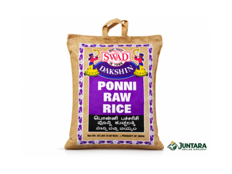 Swad Ponni Raw Rice 2 x 20 lb