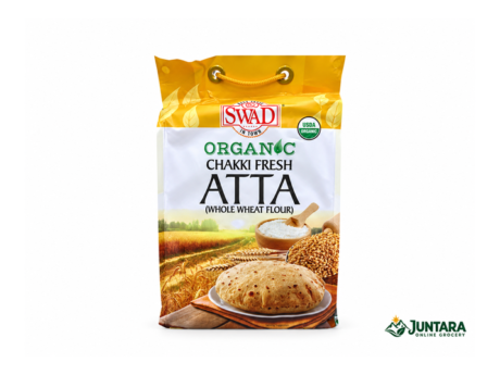 Swad Organic Chakki Atta 3 x 10 lb