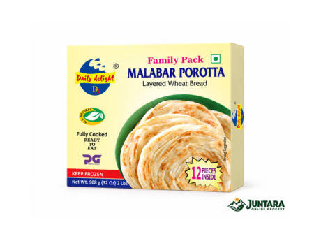 Daily Delight Malabar Porotta Family 16 X 2 LB